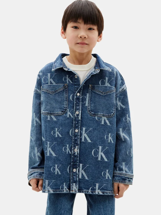 CALVIN KLEIN - DENIM AOP... 2