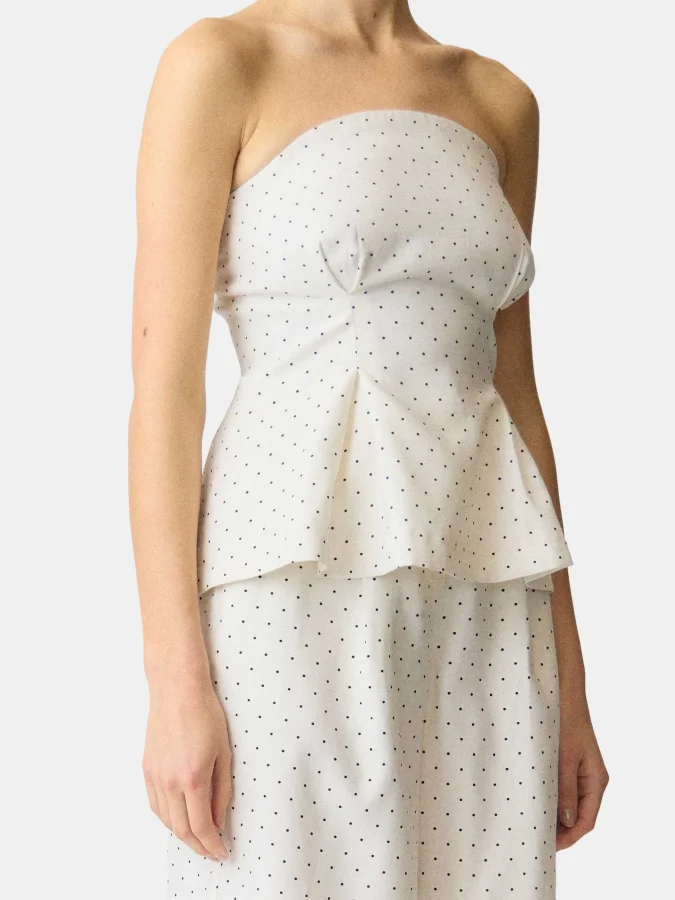 Y.A.S - YASDOTLY CORSAGE TOP