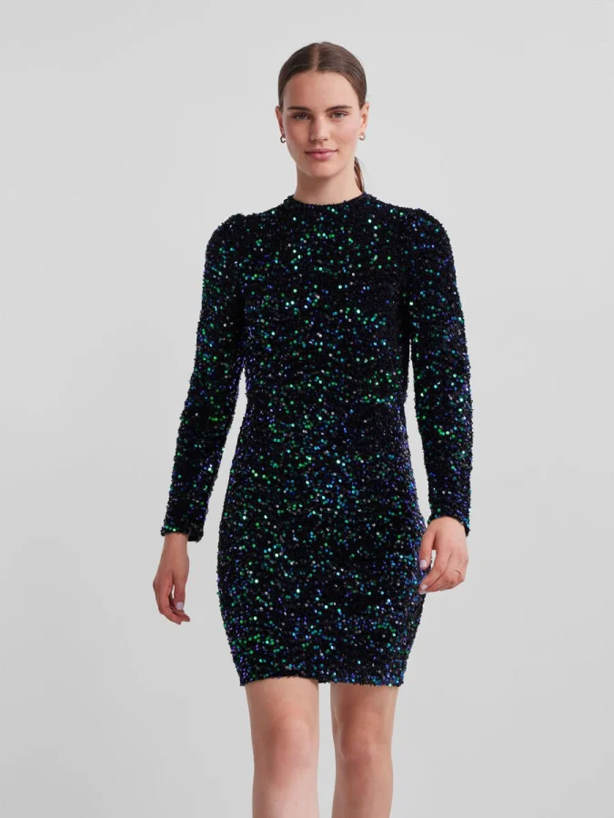 Pieces - PCKAM LS DRESS