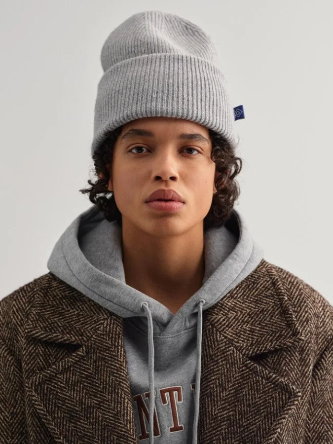 Gant - D2. RIB KNIT BEANIE