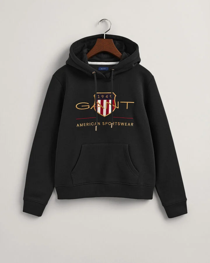 Gant - ARCHIVE SHIELD SWEAT HOODIE Gant - ARCHIVE SHIELD SWEAT HOODIE