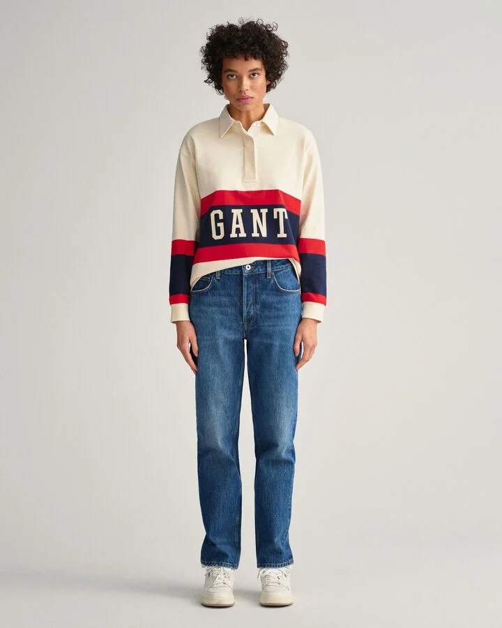 Gant - D1. HW STRAIGHT AUTHENTIC JEANS Gant - D1. HW STRAIGHT AUTHENTIC JEANS