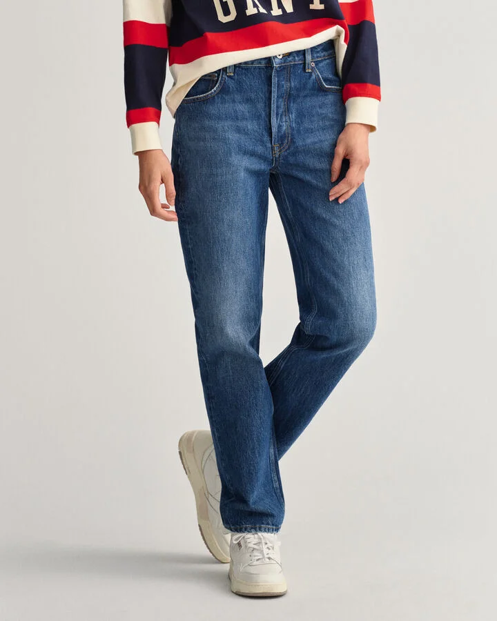 Gant - D1. HW STRAIGHT AUTHENTIC JEANS Gant - D1. HW STRAIGHT AUTHENTIC JEANS