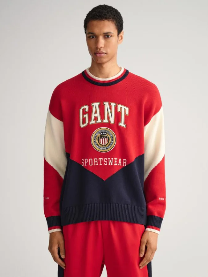 Gant - D1. CREST SHIELD C-NECK