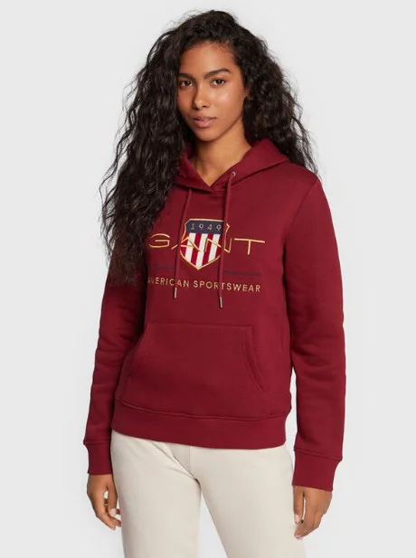 Gant - ARCHIVE SHIELD SWEAT HOODIE Gant - ARCHIVE SHIELD SWEAT HOODIE