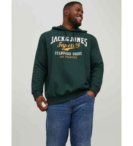 Jack Jones Elogo Sweat Hood 2 Col 22/23 Noos - Sweatshirts Pour Hommes