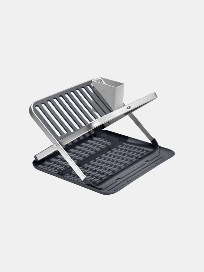 OXO - Flat-Fold Dish Rack,...