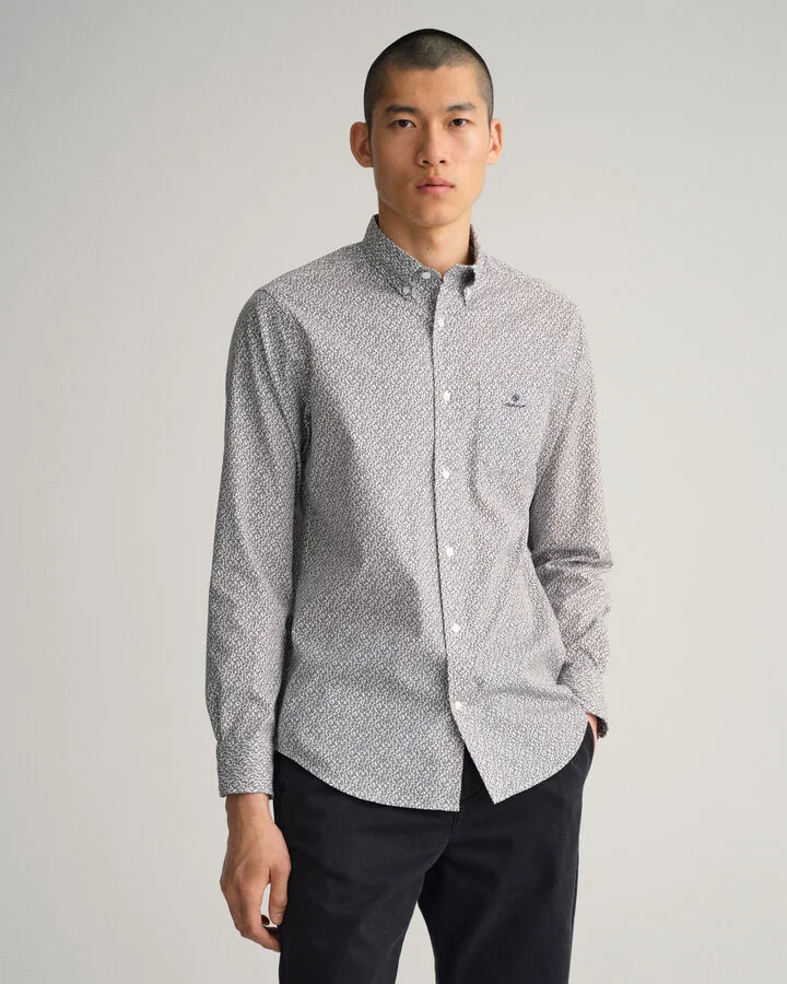 Gant - D2. REG SMALL PAISLEY OXF SHIRT Gant - D2. REG SMALL PAISLEY OXF SHIRT