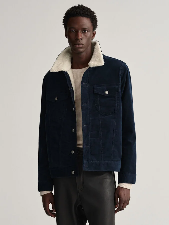 Gant - D1. CORD TRUCKER JACKET