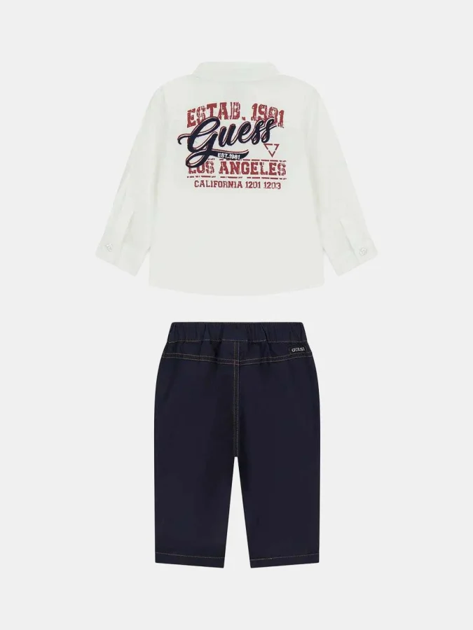 GUESS - SET POPLIN ADJ. LS... 2