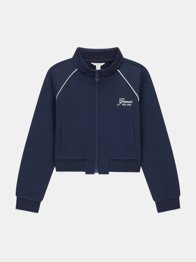 GUESS - LS ACTIVE TOP WITH ZIP