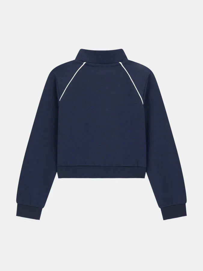 GUESS - LS ACTIVE TOP WITH ZIP 2