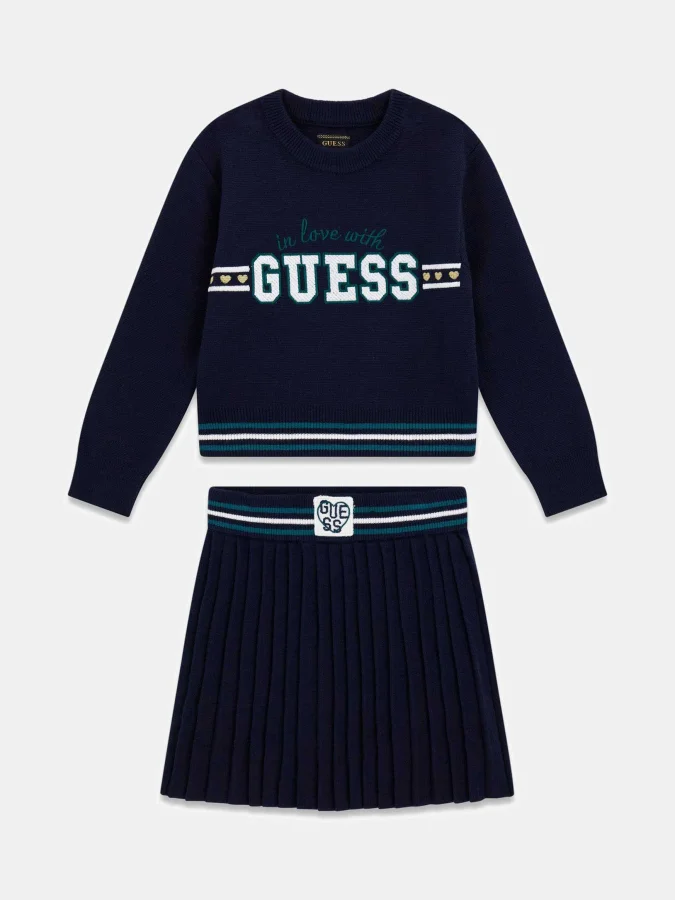 GUESS - SET: LS SWEATER +...