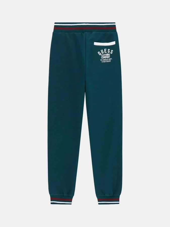 GUESS - FLEECE REGULAR PANTS 2
