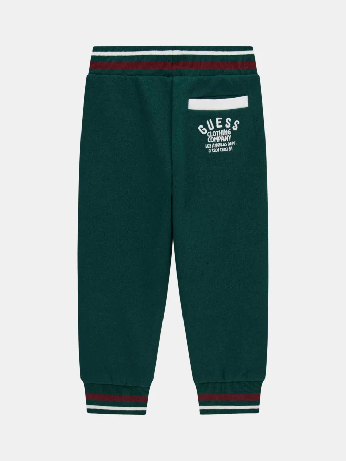 GUESS - FLEECE REGULAR PANTS 2