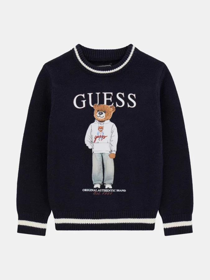 GUESS - LS SWEATER