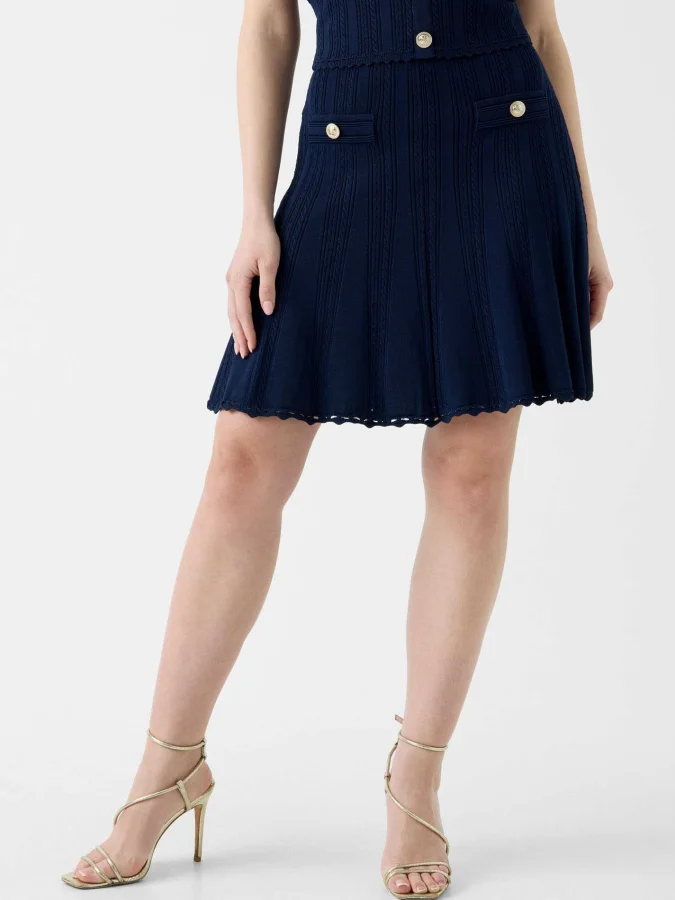 GUESS - CARMEN FLARED SWTR...