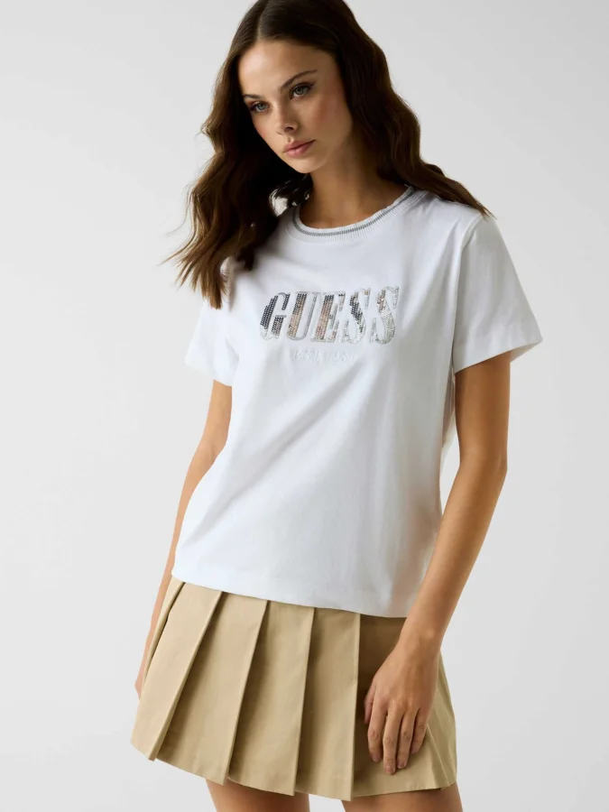 GUESS - SS CN SEQUINS BIG...