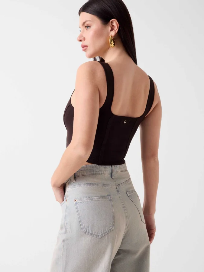 GUESS - ESME CORSET TOP SWTR 2