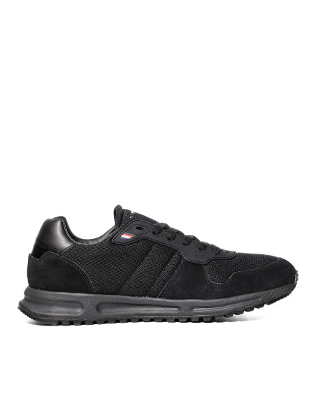 Tommy Hilfiger MODERN CORPORATE MIX RUNNER Black - Free delivery