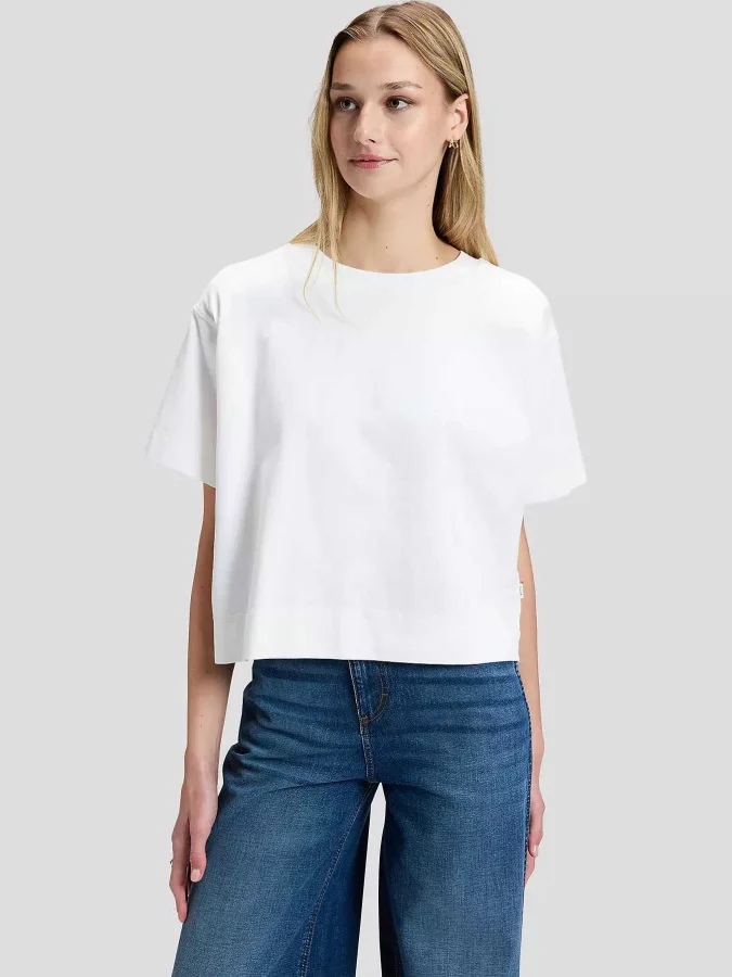 LEE - SS CROPPED TEE