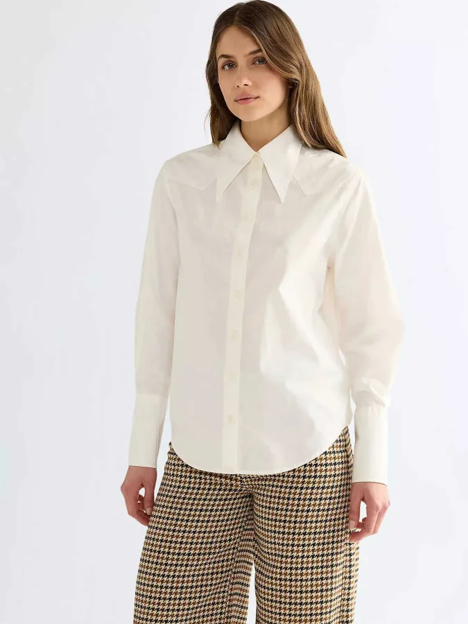 WRANGLER - DRAMA COLLAR SHIRT