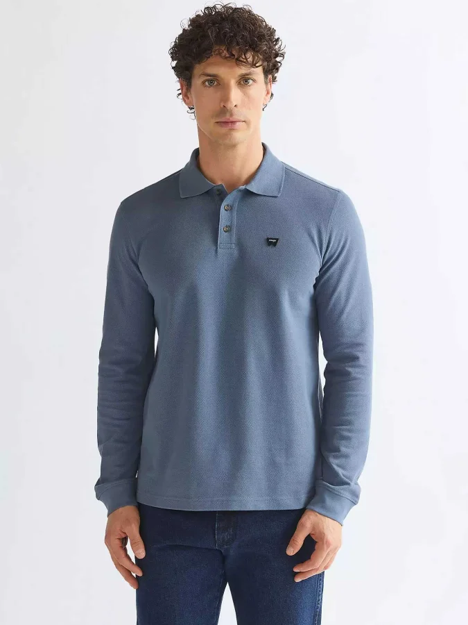 WRANGLER - LS POLO SHIRT