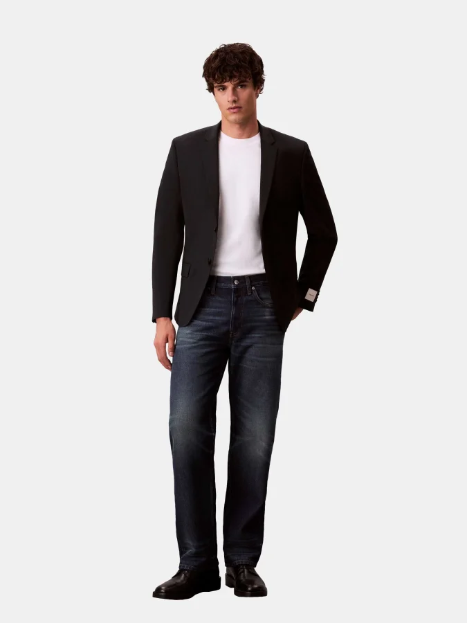 CALVIN KLEIN - LS TROP WOOL...