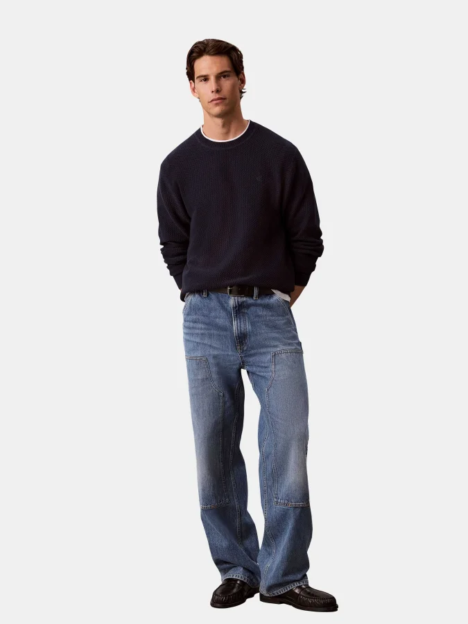CALVIN KLEIN - LS TEXTURED...