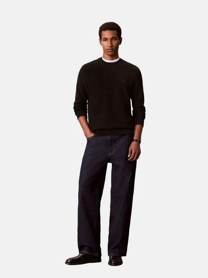 CALVIN KLEIN - LS TEXTURED...