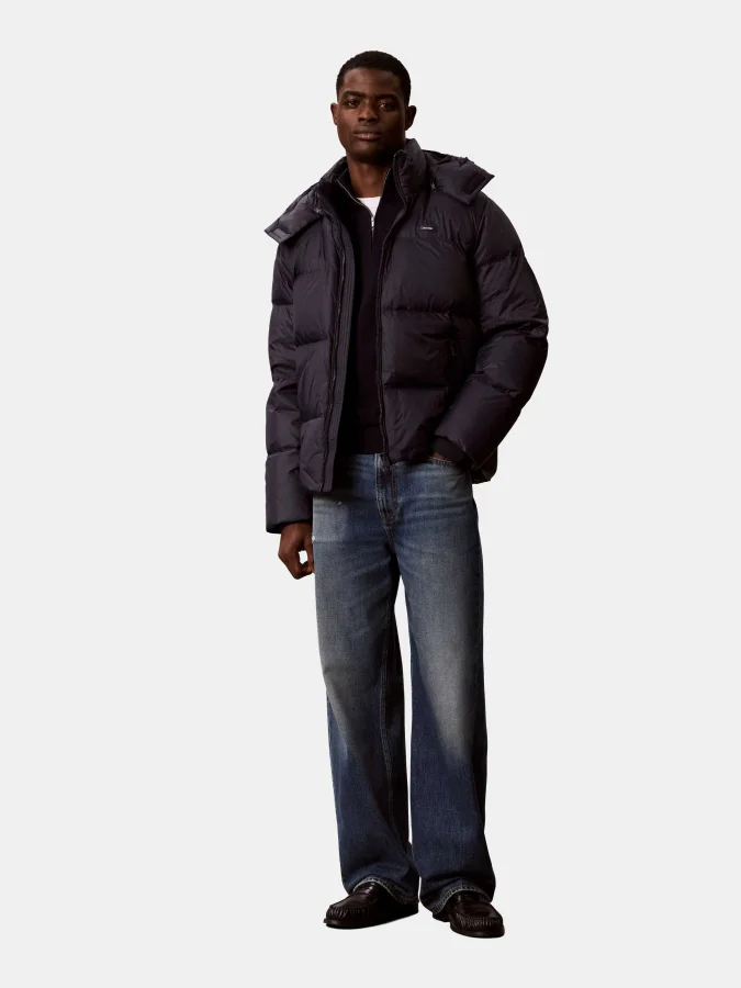 CALVIN KLEIN - LS NYLON...
