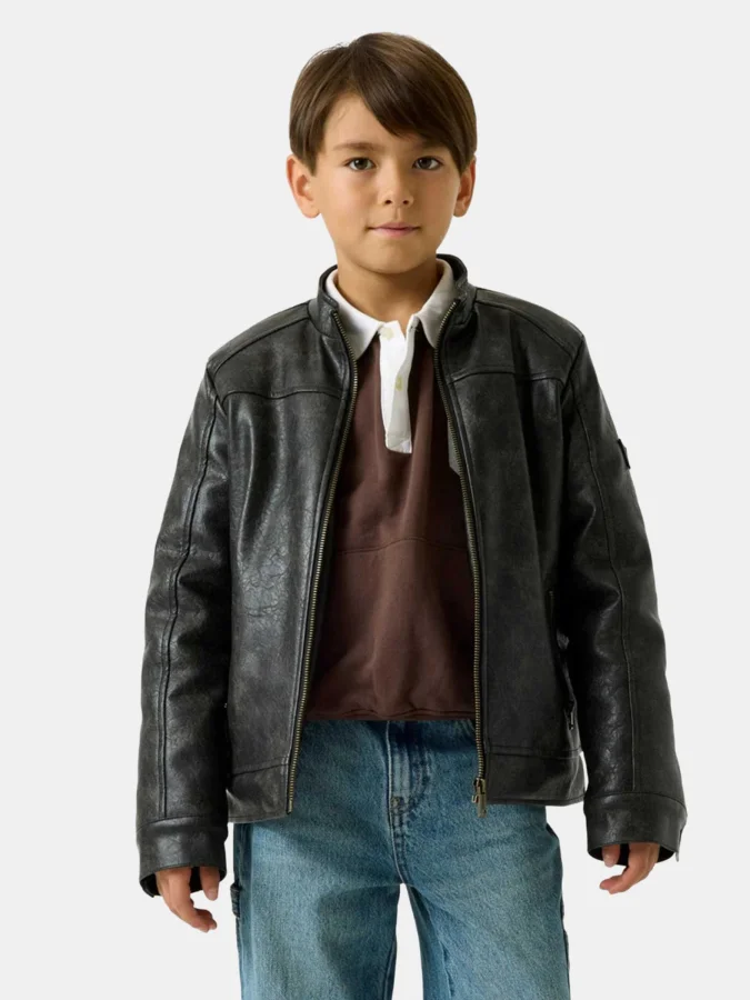 GUESS - PU PADDED LS JACKET