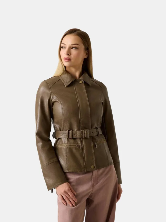 GUESS - JEANNE BELTED BIKER...