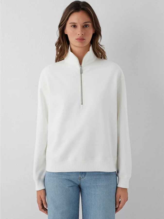 Mavi - HALF ZIP BASIC...