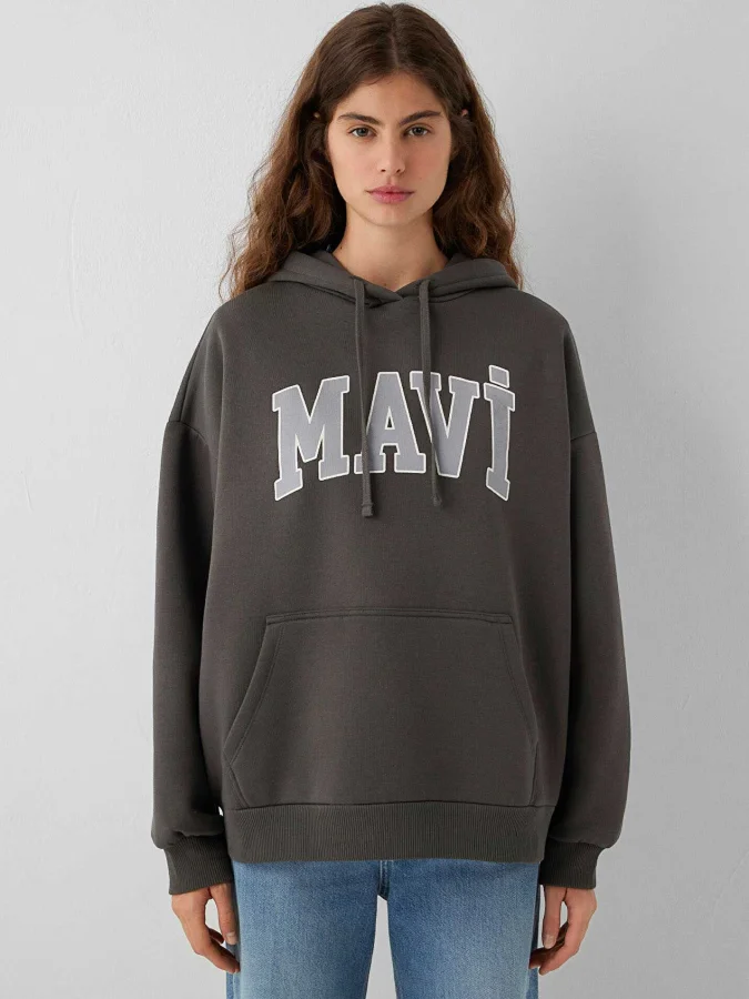 Mavi - MAVİ LOGO HOODED...