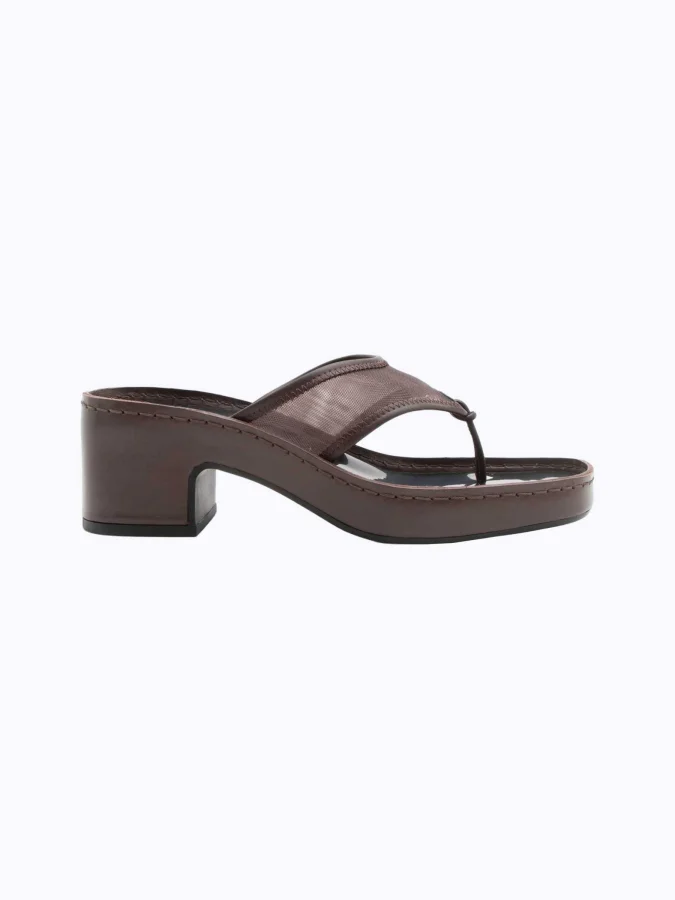 CALVIN KLEIN - BLOCK HEEL...