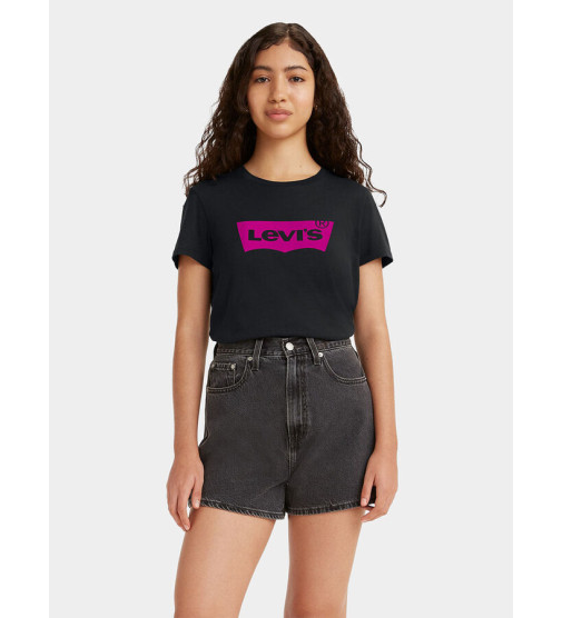 LEVI'S - Women's glitter Batwing logo T-shirt 