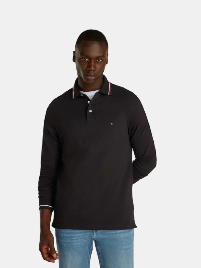Tommy Hilfiger - L/S TIPPED...