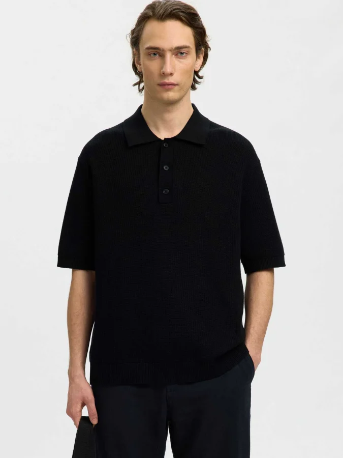 SELECTED - SLHDANE SS KNIT...