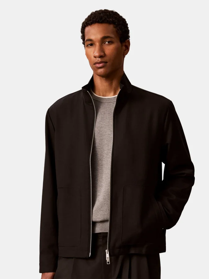 CALVIN KLEIN - LS WOOL... 2