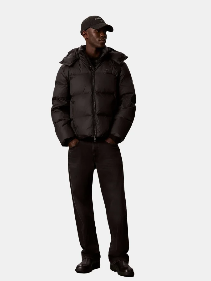 CALVIN KLEIN - LS NYLON...