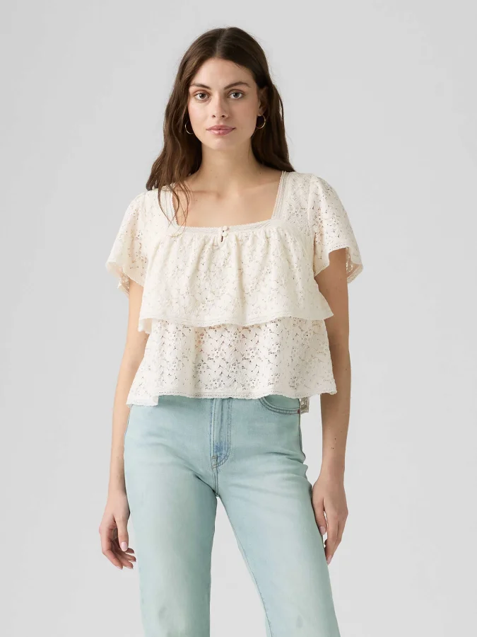 Levis® - DOM SS LACE BLOUSE