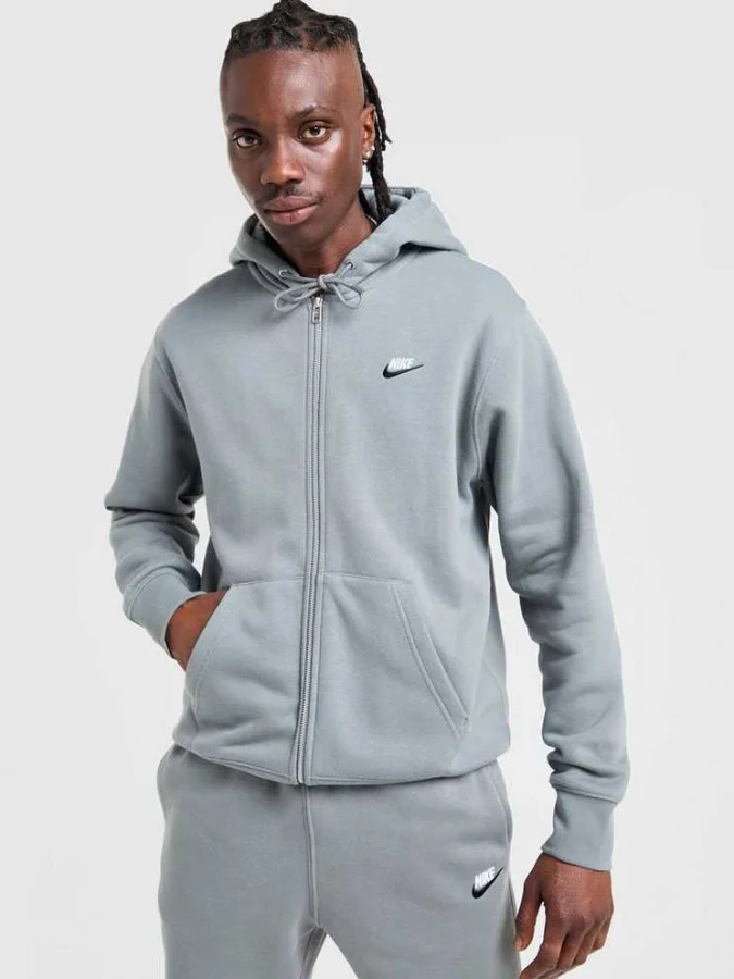 NIKE - Mens Full-Zip Fleece...