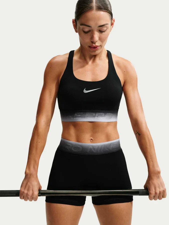 NIKE - W NP DF LS BRA TT GRDNT