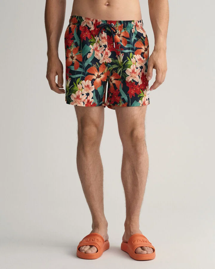Gant - Floral Print Swim Shorts Gant - Floral Print Swim Shorts