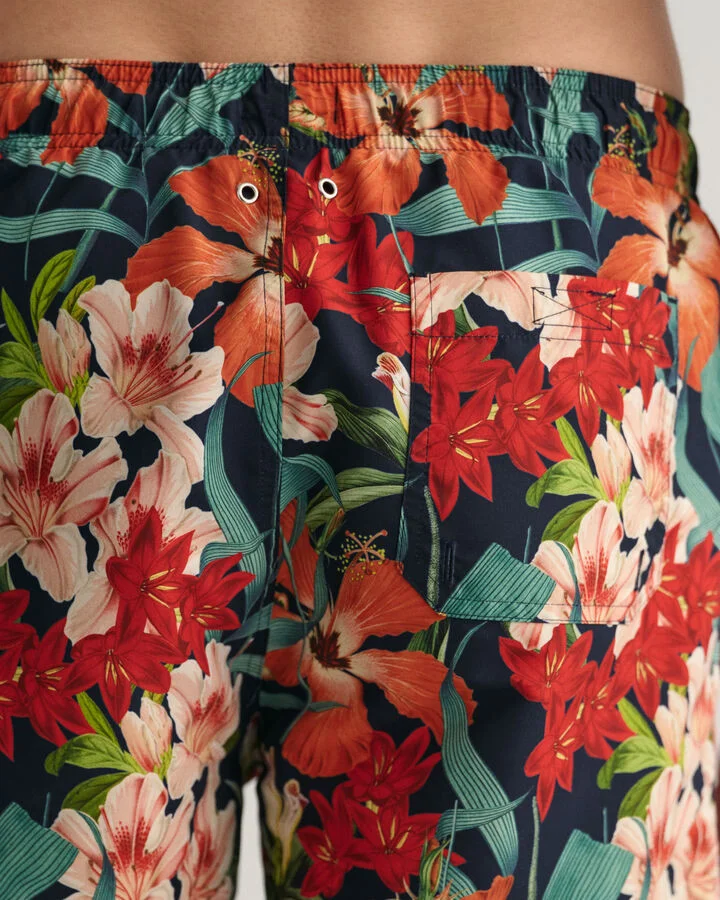 Gant - Floral Print Swim Shorts Gant - Floral Print Swim Shorts