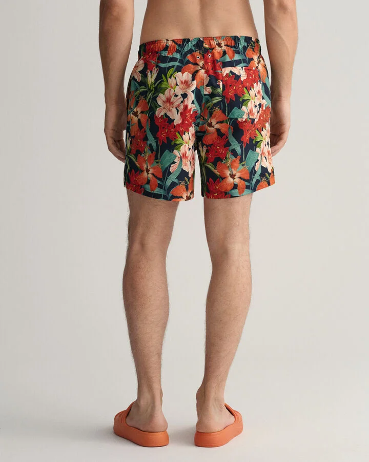 Gant - Floral Print Swim Shorts Gant - Floral Print Swim Shorts