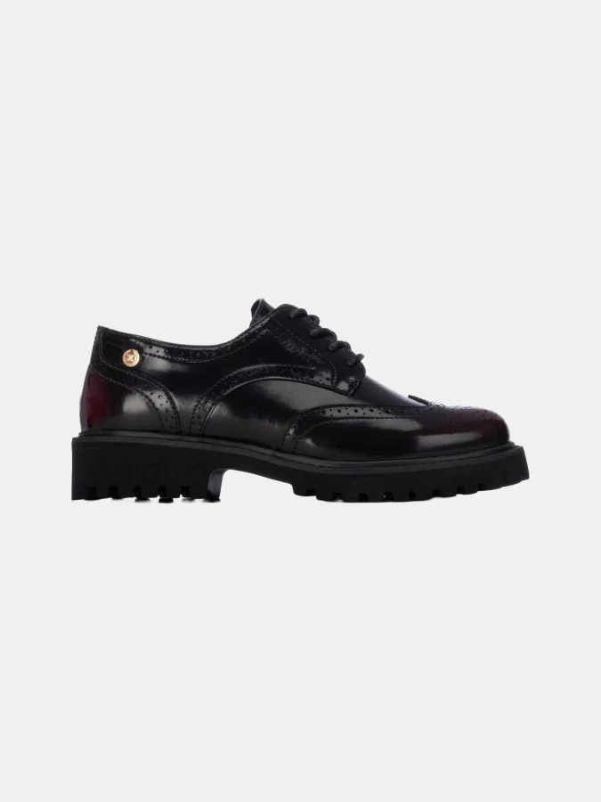 XTI - BURGUNDY PU LADIES SHOES
