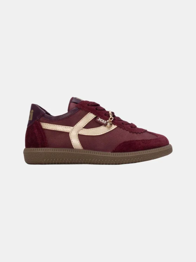 XTI - BURGUNDY PU KIDS SHOES