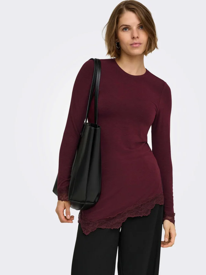 ONLY - ONLGLAMOUR L/S LACE...